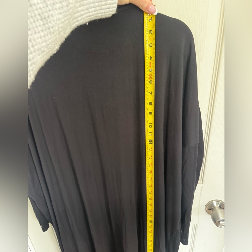 Athleta Modal Full Length Robe Lounge Black S/M - Picture 12 of 14